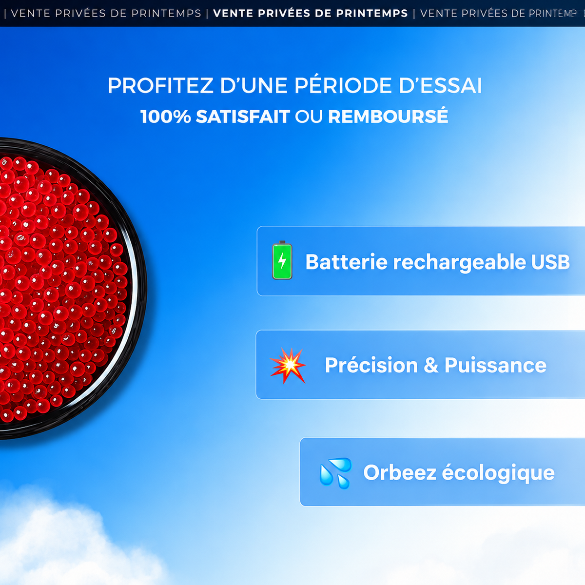 Mini Splash – Pistolet à Eau Manuel Compact