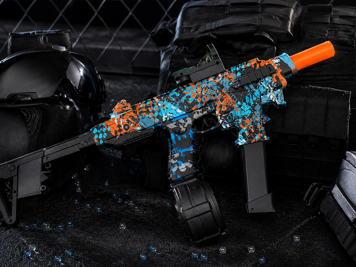 Blaster à Billes de Gel G17 Rechargeable – 7–8 mm