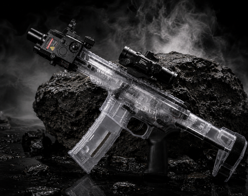 Gel Blaster - MP5K Électrique & Manuel – Portée 20–35 m