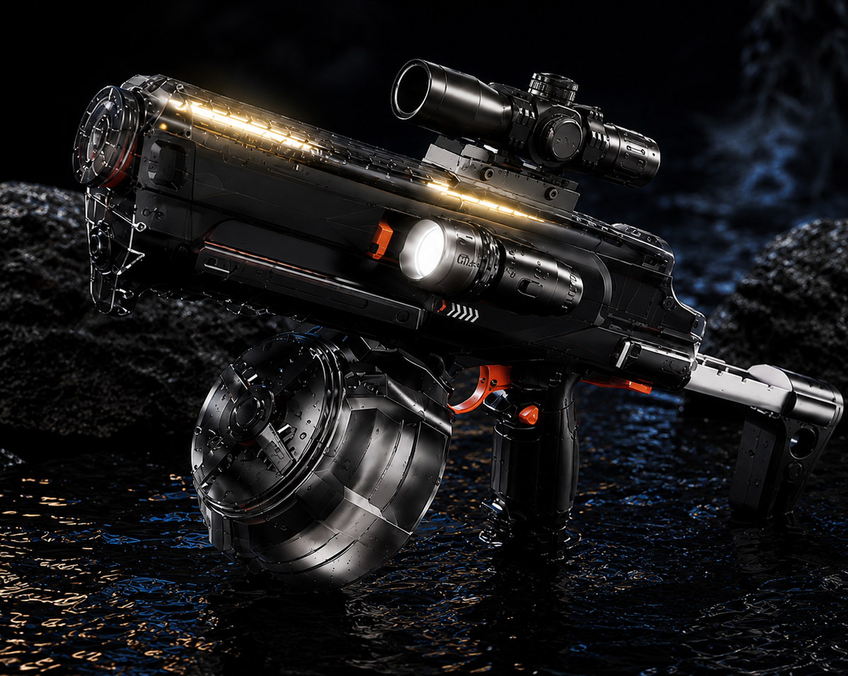 M9 RGB – Pistolet à Eau Électrique Automatique