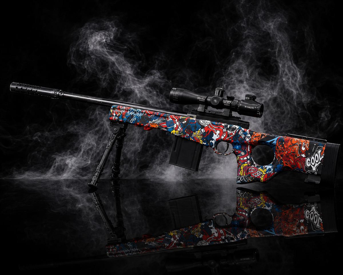 Blaster à Billes de Gel AWM M24 85 cm – 7–8 mm