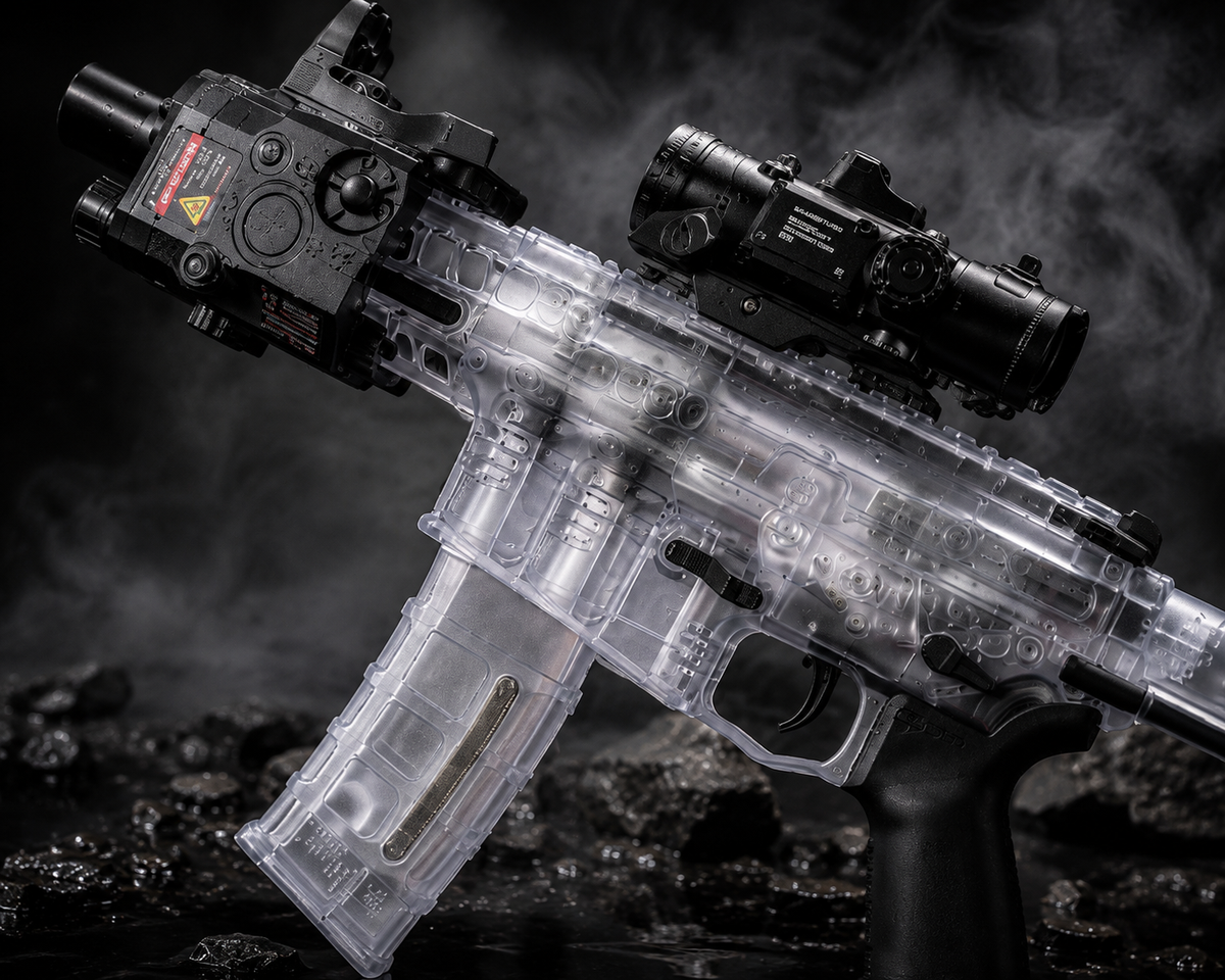 Gel Blaster - MP5K Électrique & Manuel – Portée 20–35 m