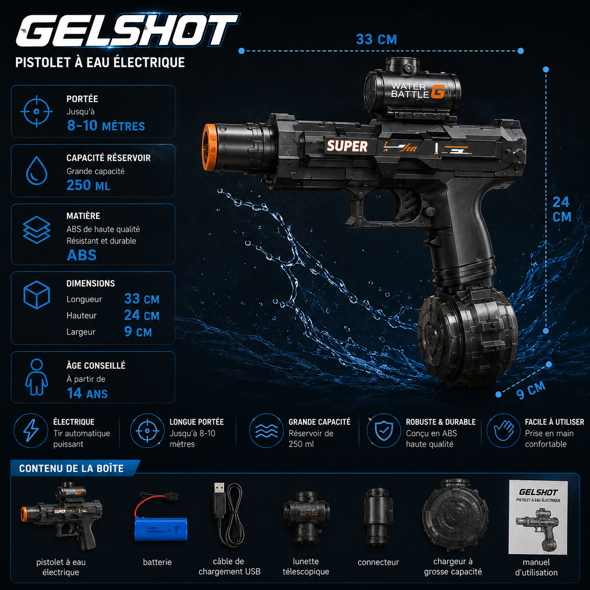 GelShot - BLIZZARD